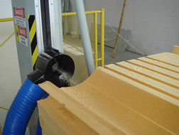 10kw 2D modella la tagliatrice orizzontale di contorno di CNC per poliuretano