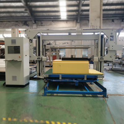 Macchina per il taglio verticale di schiuma CNC Taglio circolante per il taglio flessibile di schiuma PU Taglio di contorno ad alta velocità Taglio con alta precisione