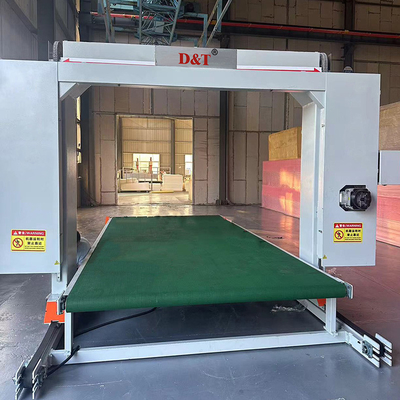 Macchine per la lavorazione al contatore elettronico Poliuretano Alta velocità Macchine per il taglio di schiuma orizzontale per fogli di spugna