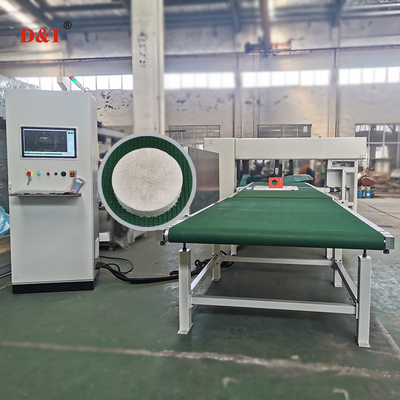 Macchina per il taglio del contorno e della lamiera completamente automatica per il rockwool, la lana minerale, la schiuma di vetro, la schiuma di poliuretano