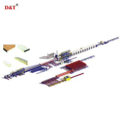 EPS Machine Advanced Sandwich Panel Production Line per i pannelli