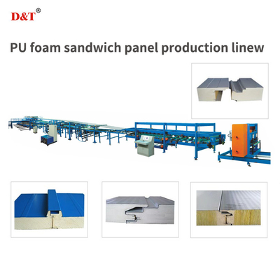 EPS Machine Advanced Sandwich Panel Production Line per i pannelli