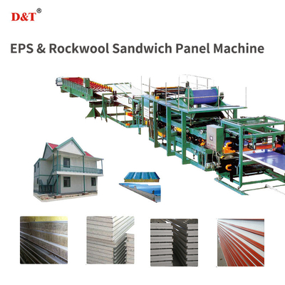 Eps Panello di produzione di linea Eps Panello Sandwich Making Machine