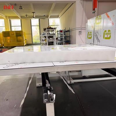 Taglierina verticale DTLQ-4L per EVA e cotone perlato con dimensioni del piano di lavoro esterno di L2000*H2440mm