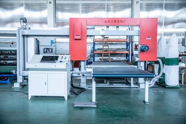 Alta tagliatrice efficiente di profilo del tubo di CNC con la lama orizzontale e verticale