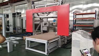 La tagliatrice orizzontale di contorno della schiuma di Eva di alta precisione si accelera ai 10m/min