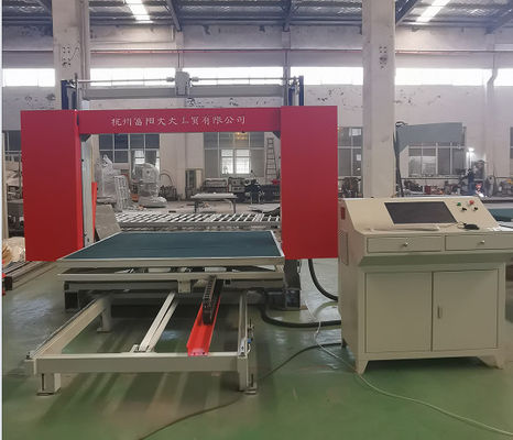 Taglierina d'oscillazione rilegata del coltello di CNC della schiuma per poliuretano con la tavola turing per tagliare il 2D o le forme 3D
