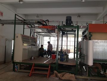 Alta linea di produzione della schiuma della spugna di Effeiciency continuo orizzontale automatico pieno
