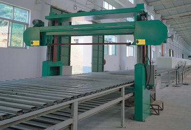 Linea di produzione continua orizzontale della schiuma per la gomma espansa molle dell'uretano, 130kw