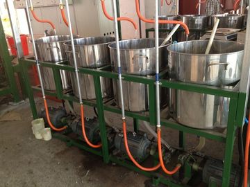Linea di produzione di spugne per la produzione di spugne completamente automatiche e 4m x 3.2m x 3.2m Stirs Mix Rack 17,5m x 2,4m x 1,2m Tunnel di asciugatura 16,9m