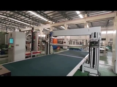 Macchina di taglio automatico a doppia lama orizzontale e verticale a spugna di PU