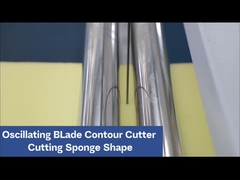 Macchina di taglio CNC a doppia lama orizzontale in schiuma PU