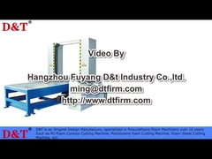 Tagliatore di schiuma CNC a filo caldo multifunzionale EPS veloce 2D, 1,5M / min