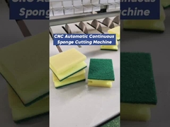 Macchina di fresatura continua automatica per spugne abrasive per lavaggio dei piatti