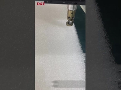 Macchina CNC verticale per il taglio di spugna a schiuma 40m/Min Taglio di forme 2D